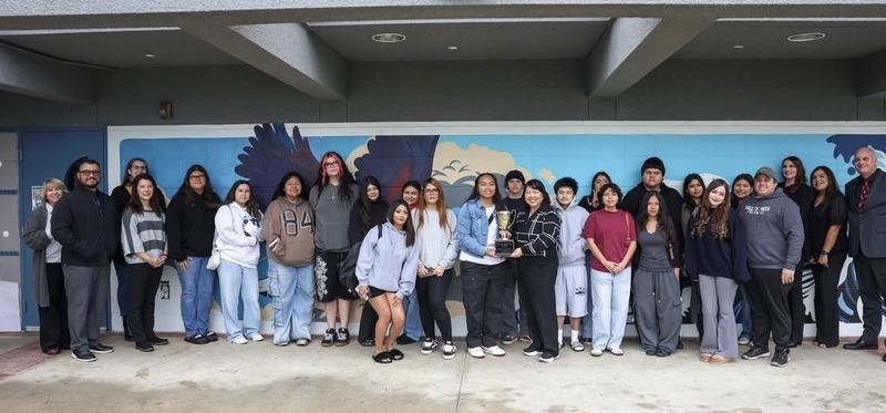 Congrats to Valley Vista High School on earning an Award in this Year's HBUHSD Food Drive.
