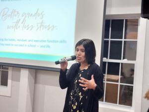 Dr. Rebekah Weisman share her experience with parents.
