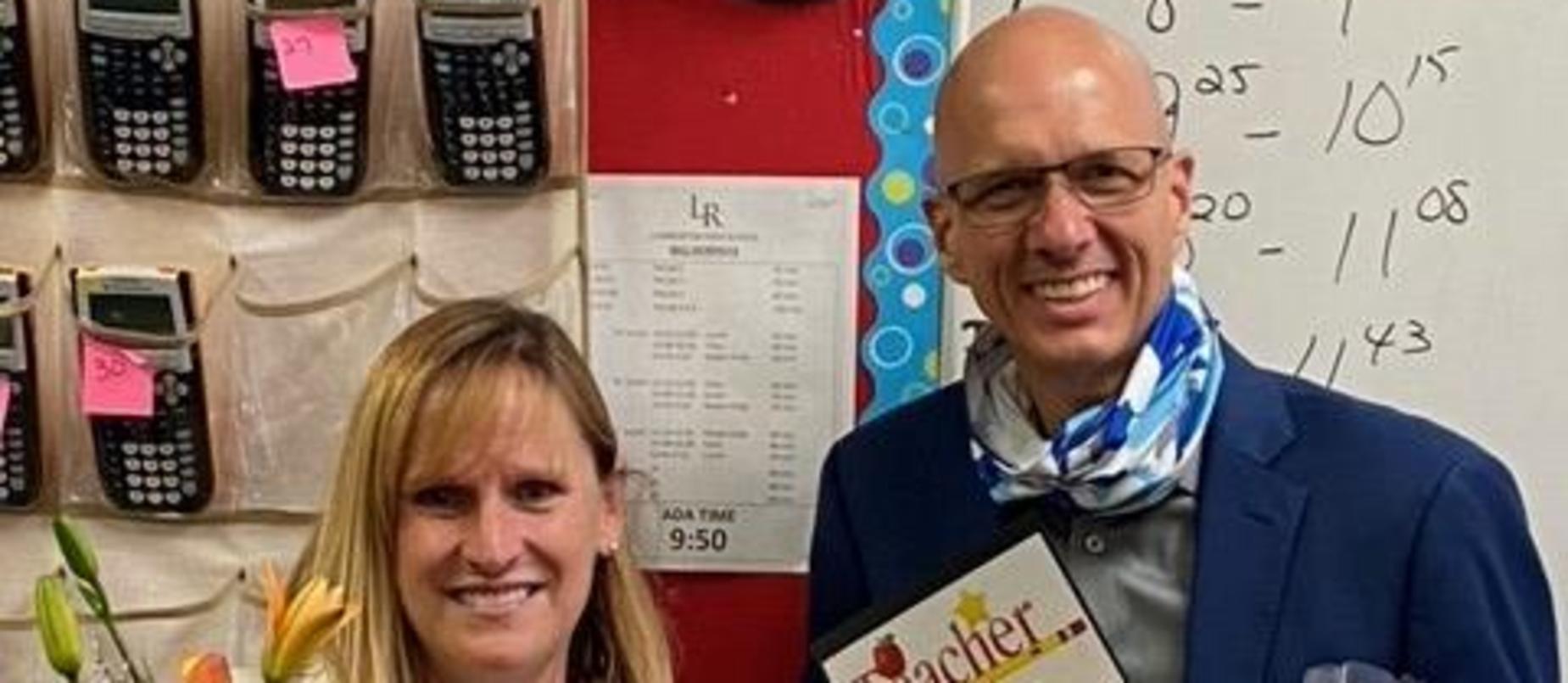 Lynn McLain - LHS Teacher of the Year!