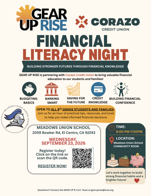 Financial Lit Night Flyer