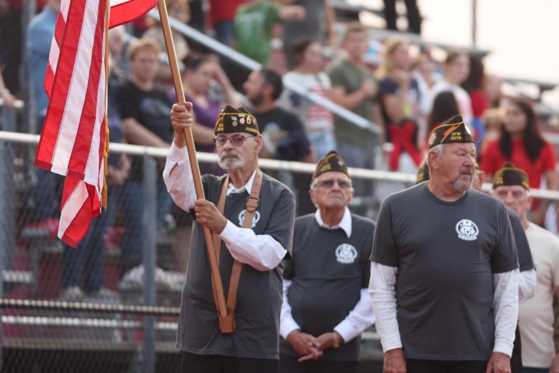 Military and First Responders Night Flags
