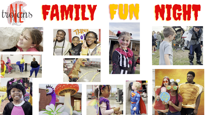 Northeast High School Family Fun Night Scenes