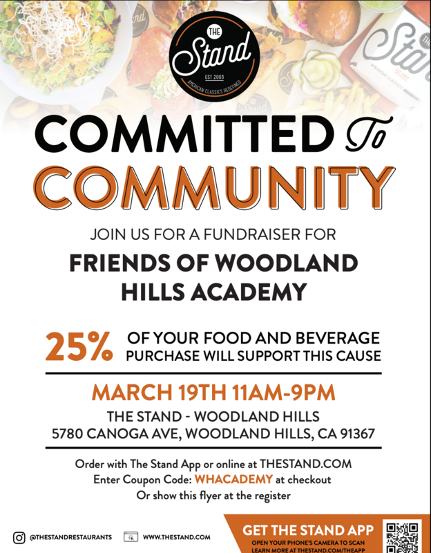 Friends of WHA Fundraiser - The Stand - March 19, 2026 Featured Photo