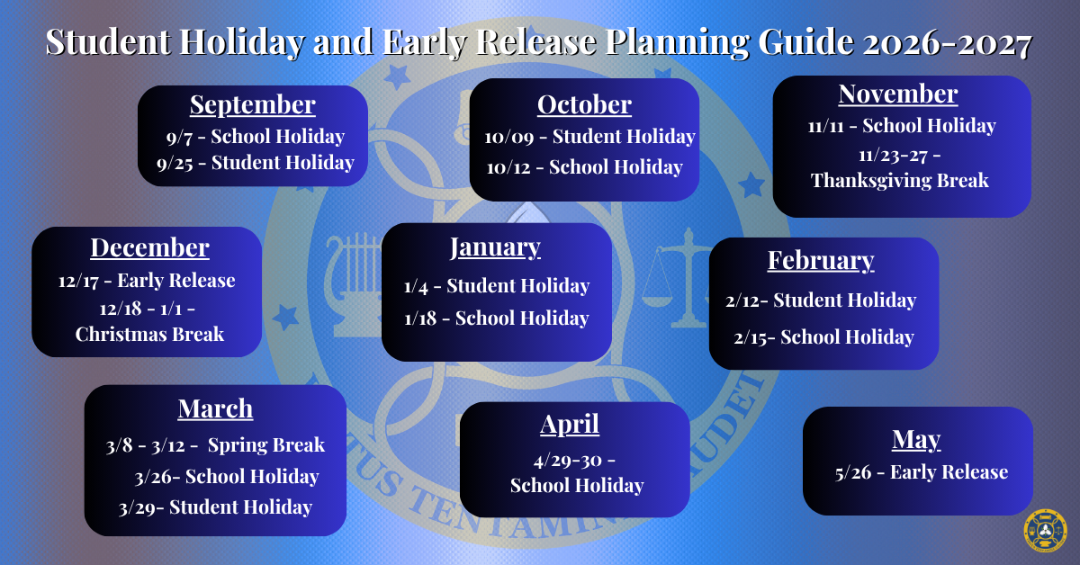 2026-2027 Save the Dates