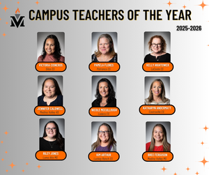2025-2026 Campus Teachers of the Year