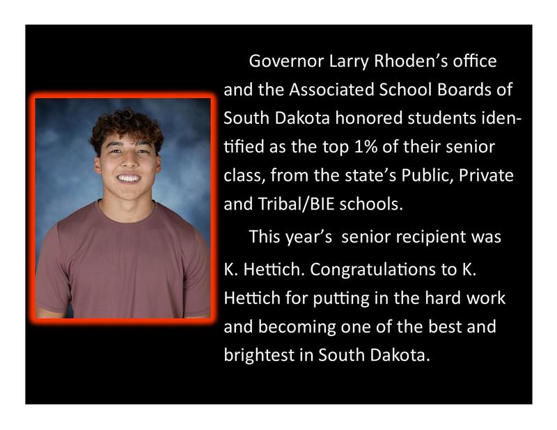 K. Hettich is the recipient of Best and Brightest senior of 2026