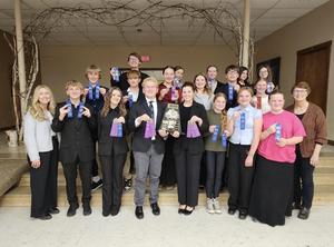 group of oral interp students