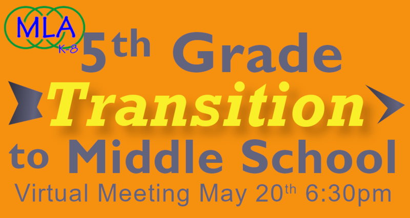 5th Grade Transition Q & A Night - May 20th at 6:30 PM Featured Photo