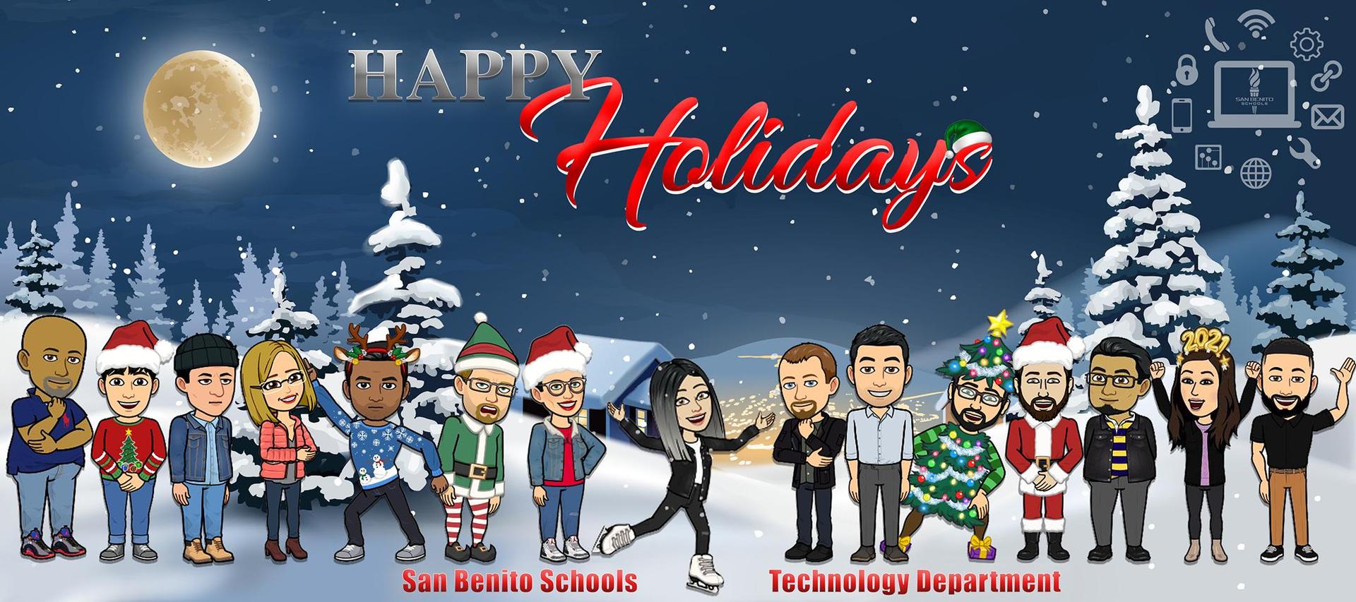 Happy Holidays from Technology Department