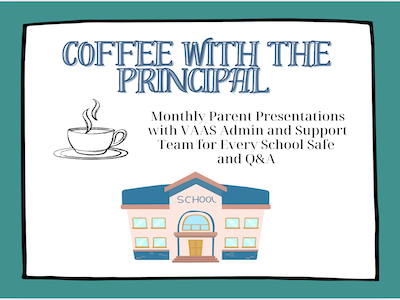 coffee with the principal flyer