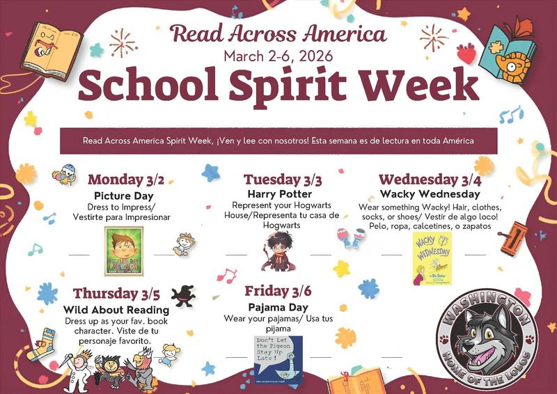 Read Across America, March 2-6, 2026