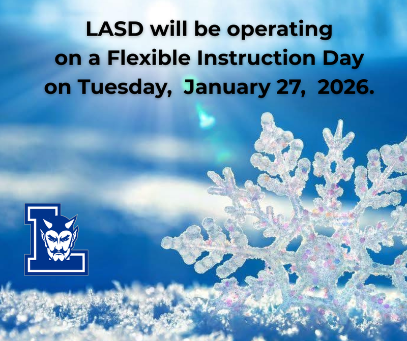Good afternoon, Leechburg Families,  Due to the extreme cold temperatures forecast for the area tomorrow, the Leechburg Area School District will utilize a Flexible Instruction Day on Tuesday, January 27th, 2026.  This will be our fifth FID Day, the maximum allowed by the state.  Therefore, any cancellations after tomorrow will result in an actual closure with no remote learning.  In that instance, I will work with all stakeholders to make these days up later in the school year.  Stay warm!  Dr. Keibler