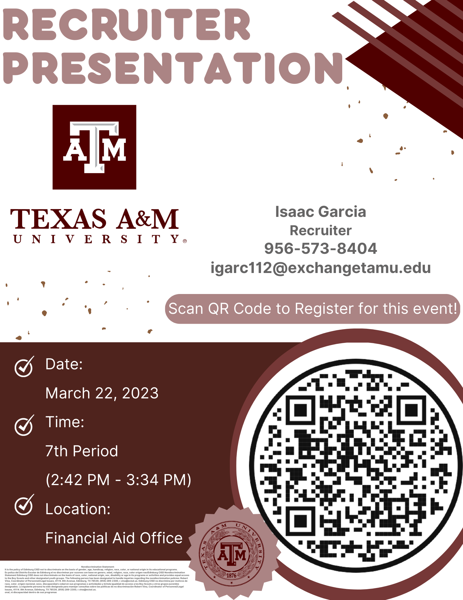 Events Financial Aid Office Edinburg North High School