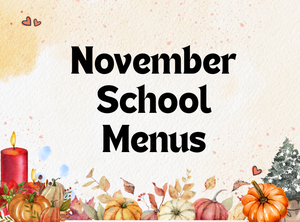 nov menus