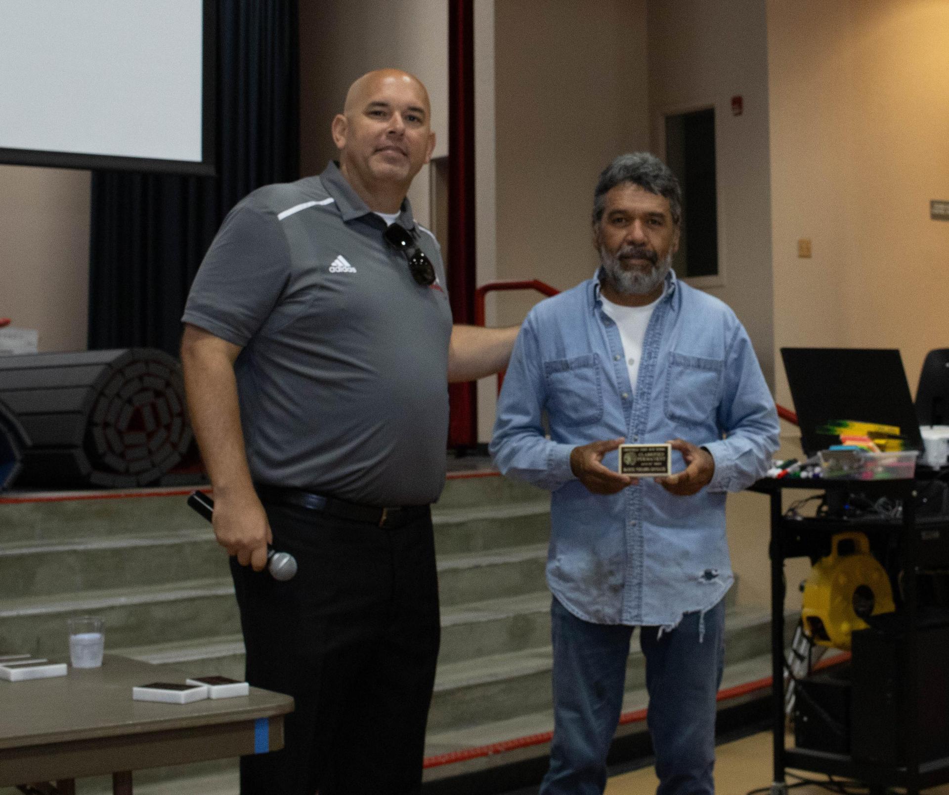 Chowchilla Union High School District enjoying breakfast