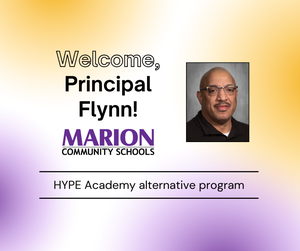 promo graphic - Flynn new principal for MCS HYPE Academy alternative program