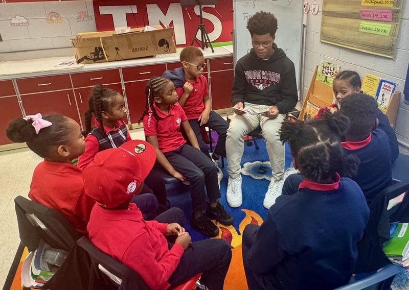 Woodward Academy Shares the Joy of Reading at TMSA! Featured Photo