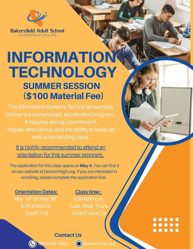 Summer  Information Systems Technician Program
