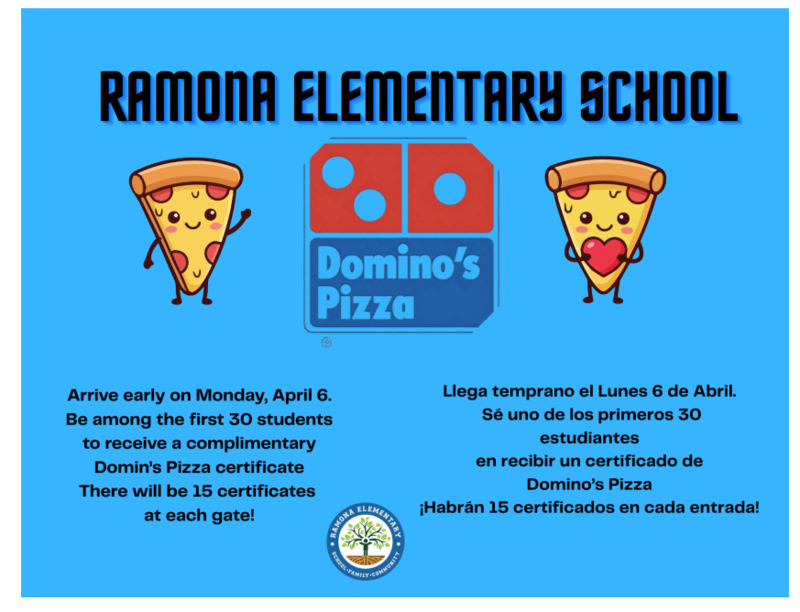 April Attendance Incentive