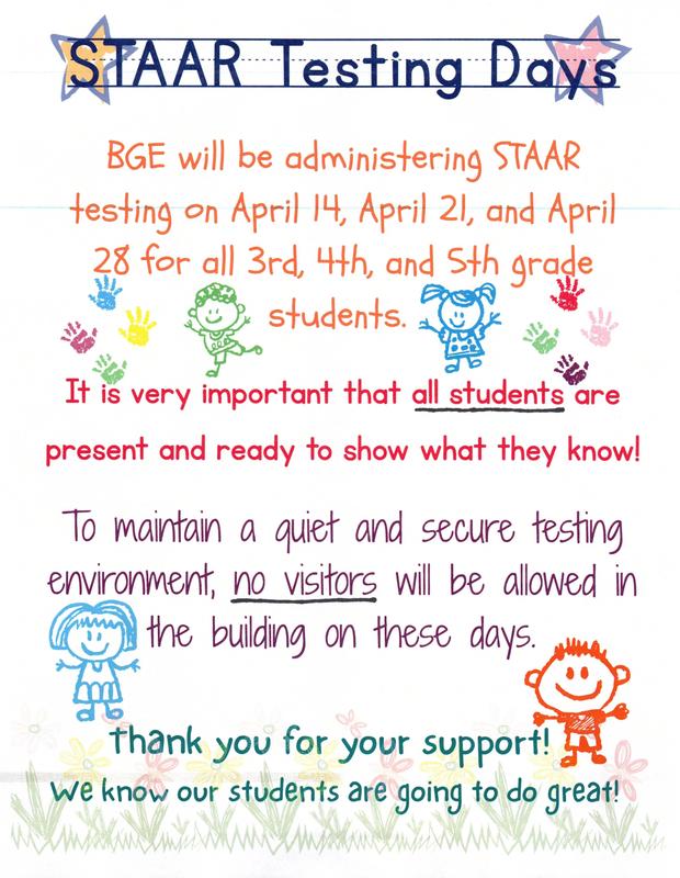 Elementary STAAR Testing Thumbnail Image