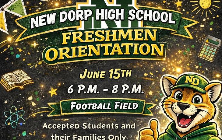 freshmen orientation flyer