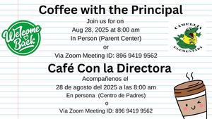 Coffe with Principal
