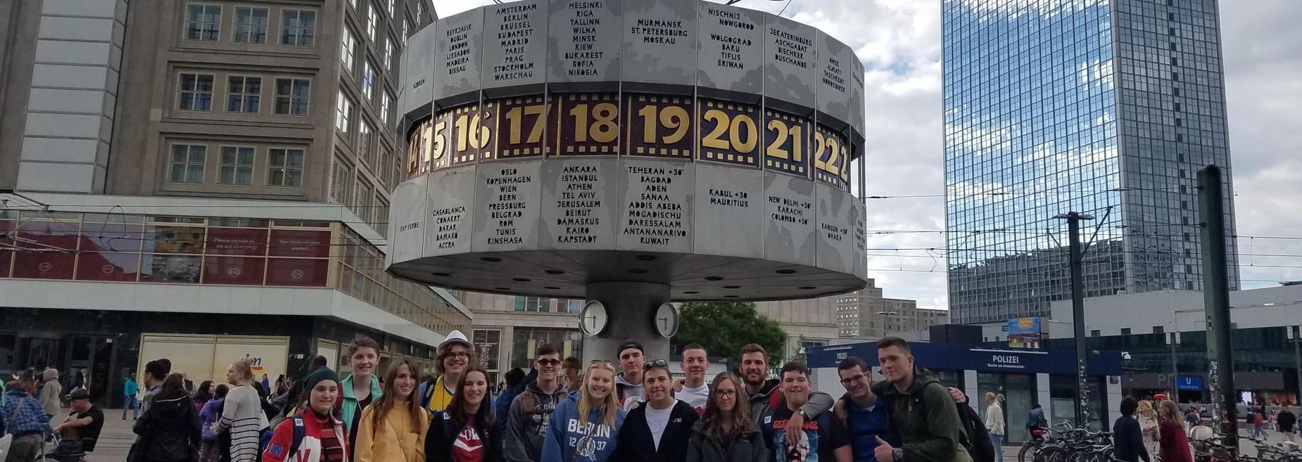Students traveling abroad