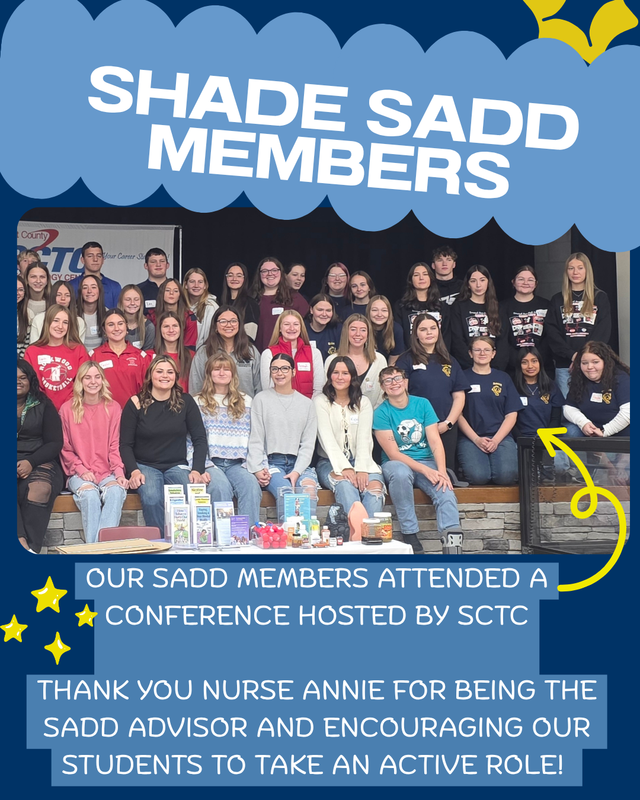 Shade SADD members at SCTC conference