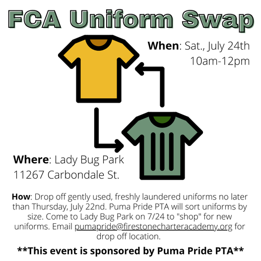 FCA Uniform Swap Featured Photo