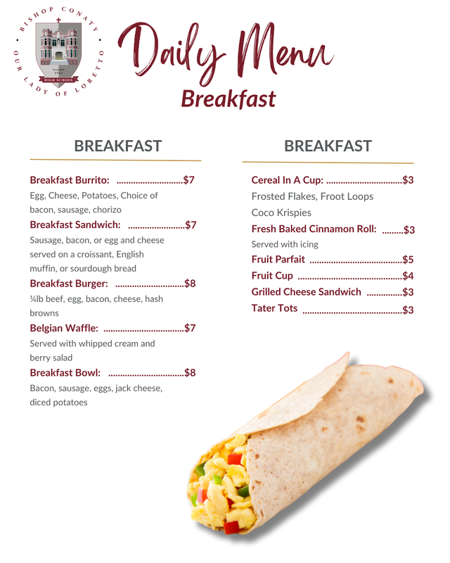 Cafeteria Menus Now Online!