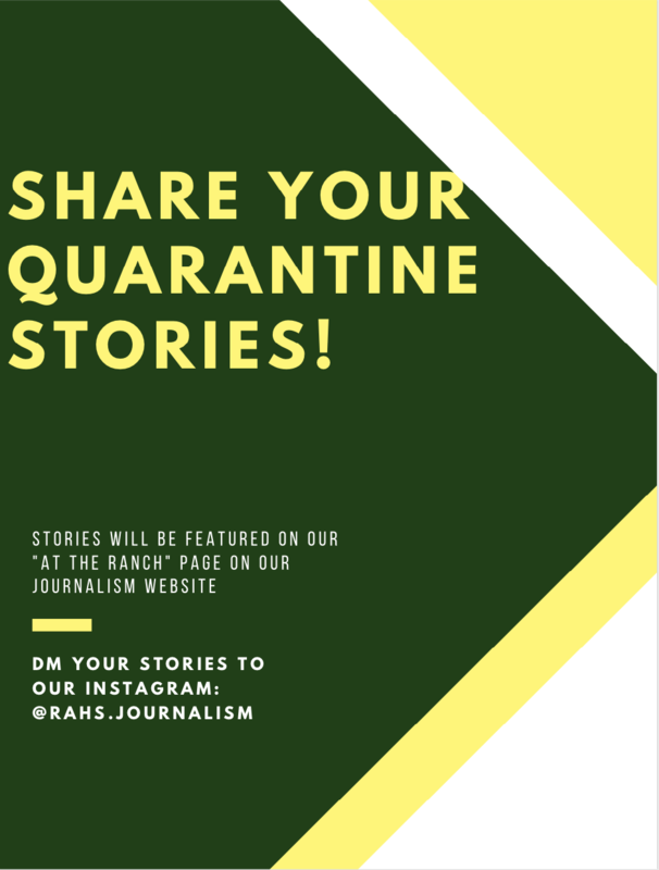 Share Your Quarantine Story in the School Newspaper! Featured Photo