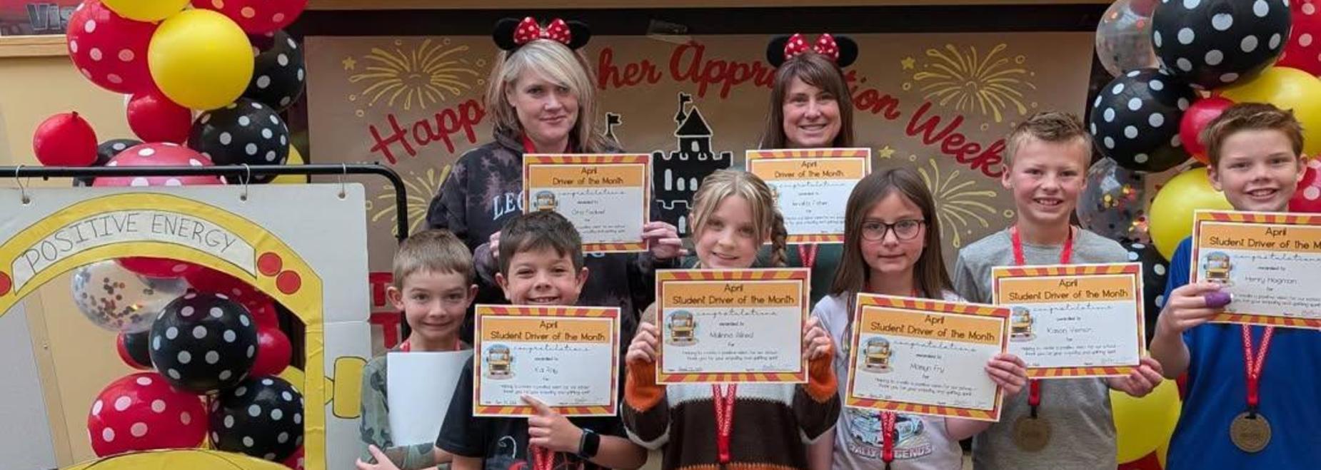 Clark - Bus Drivers of the Month