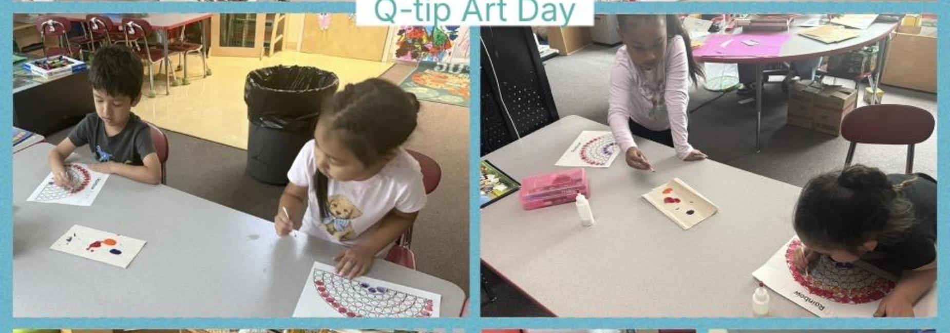 Qtip art day