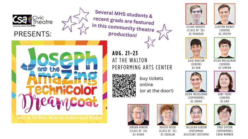 promo graphic - Civic's Joseph - MHS students