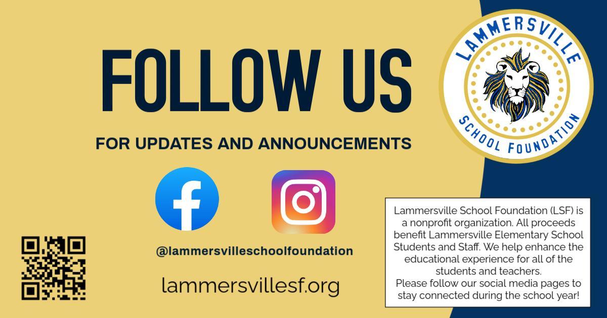 LSF website and social media account information