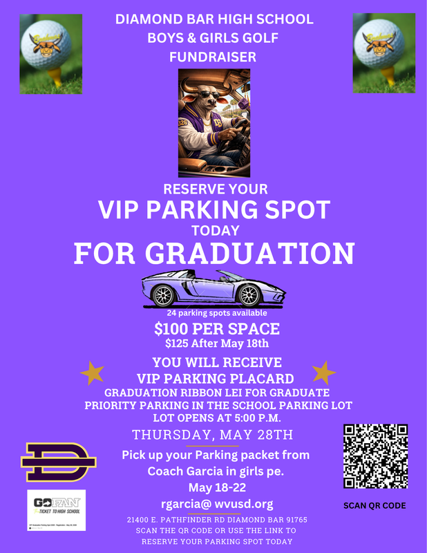 DBHS 2026 Graduation Priority parking flier.png