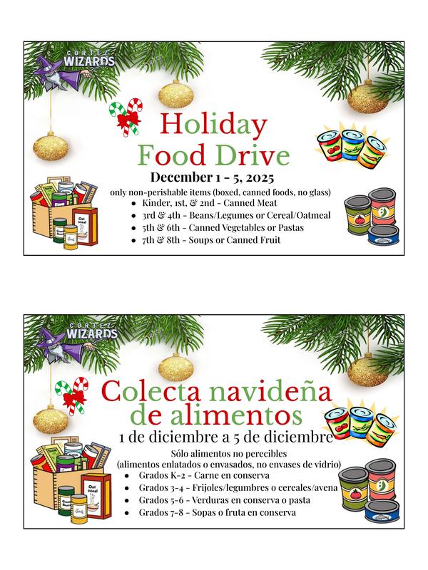 Food Drive Flyer