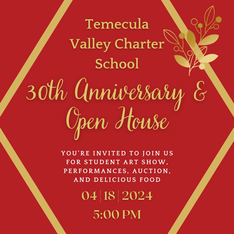 30th Anniversary Open House and Art Show~ April 18th