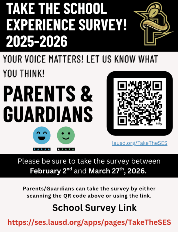 School Experience Survey