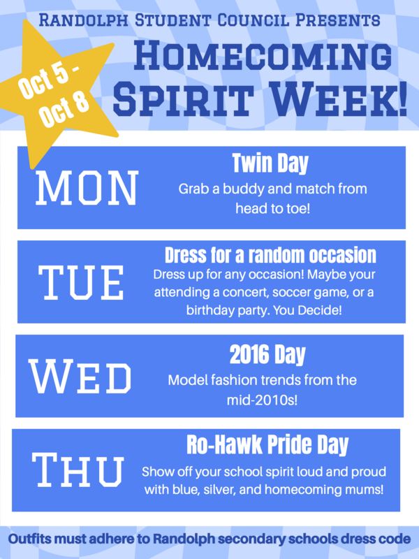 HOCO Spirit Week