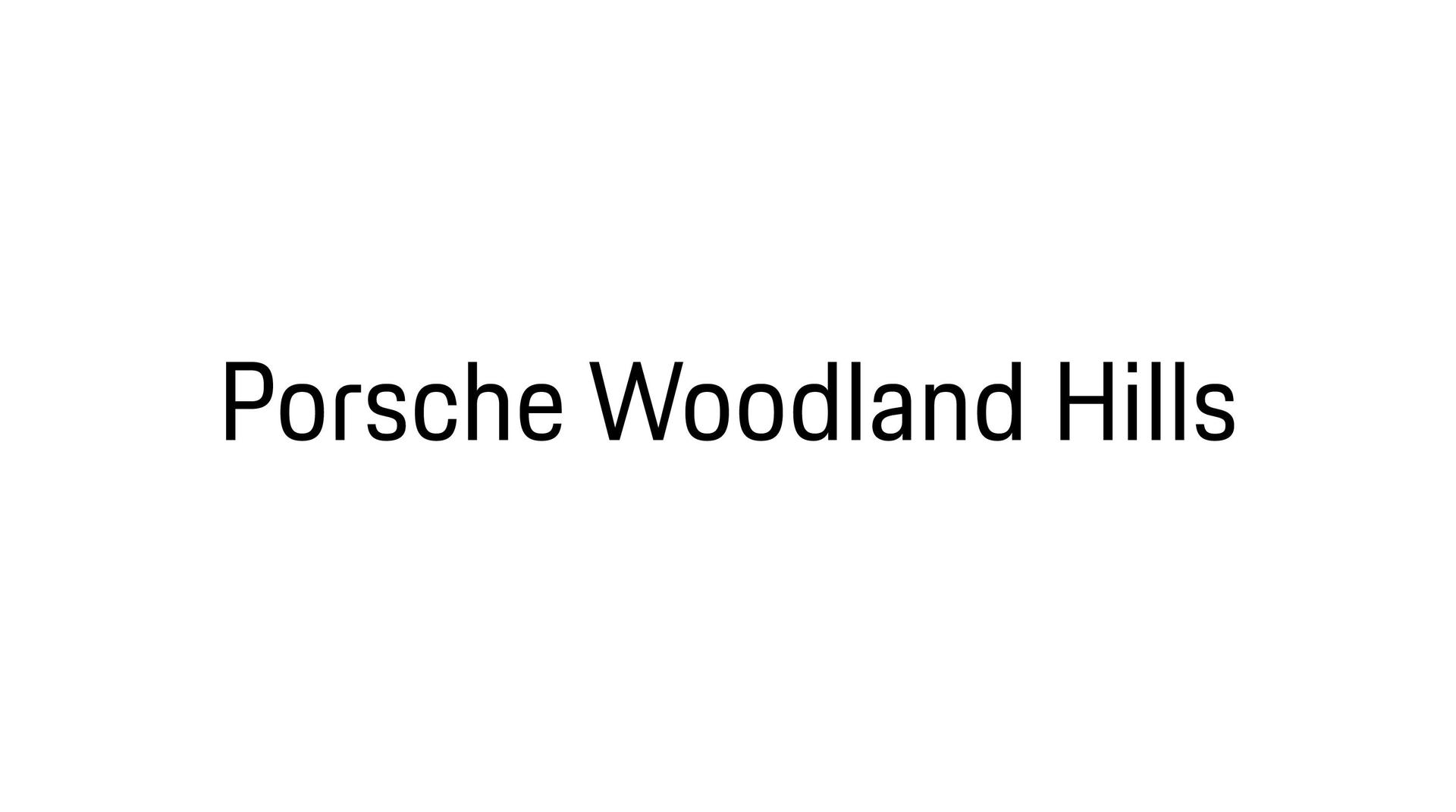 Porsche Woodland Hills