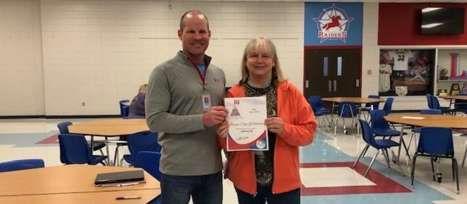 April Employee of the Month - Lorie Cole-Williams