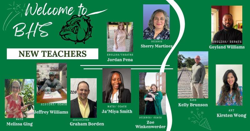 Photos of New Teachers