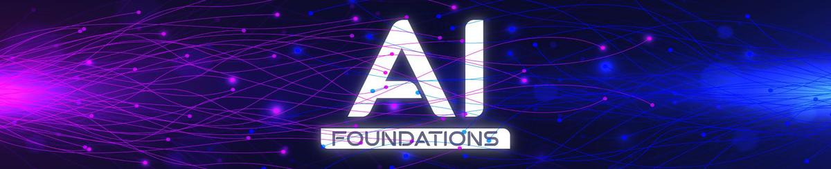 Graphic promoting AI Foundations
