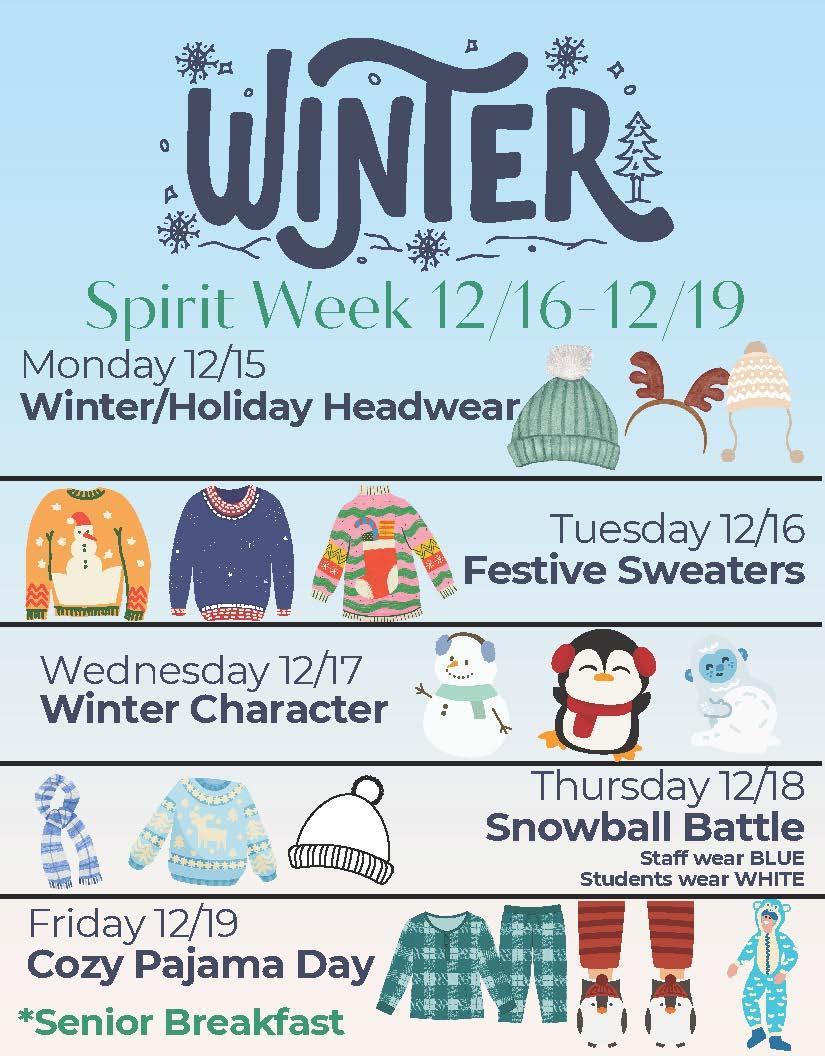 Celebrate Winter during Amundsen Spirit Week! Image
