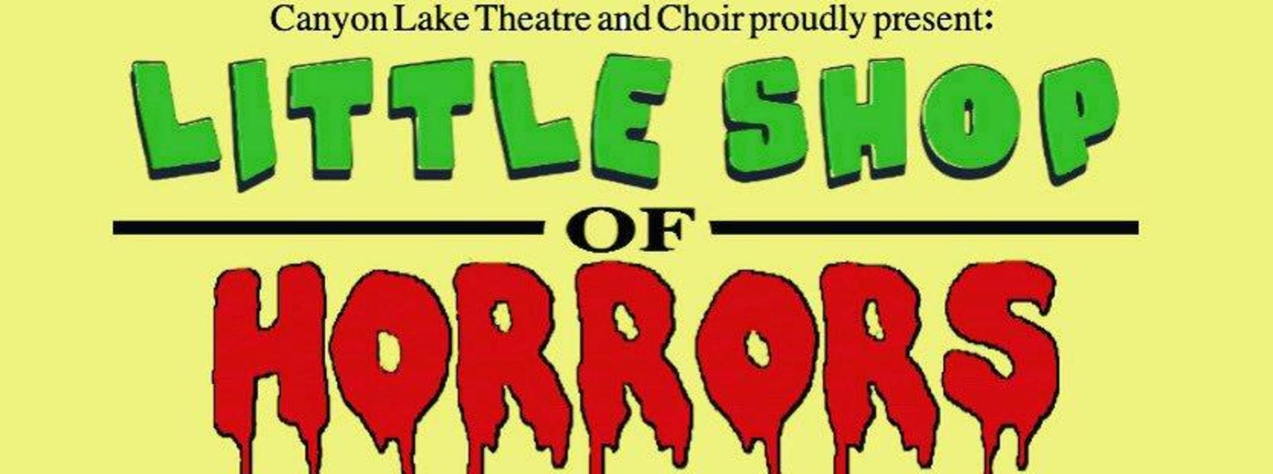 canyon lake high school little shop of horrors