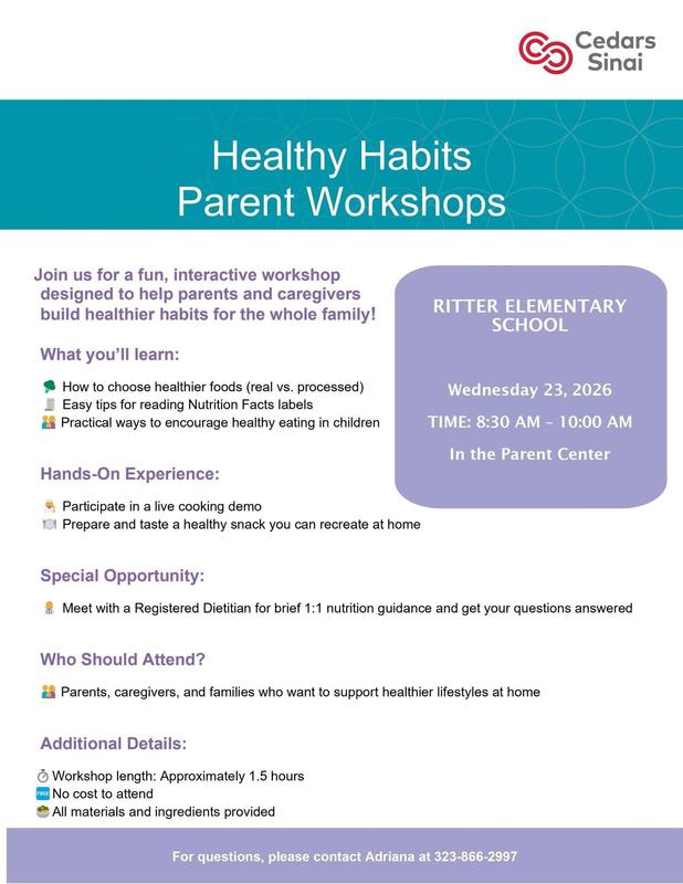 Healthy Habits Parent Workshop