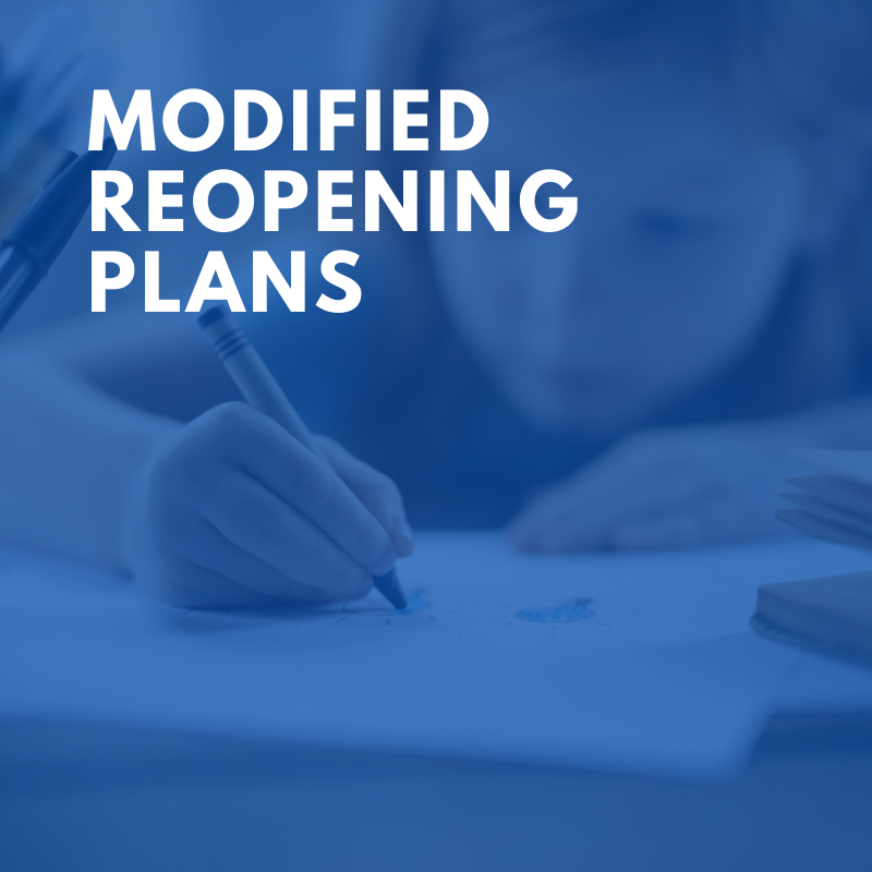 Modified Reopening Plans Featured Photo