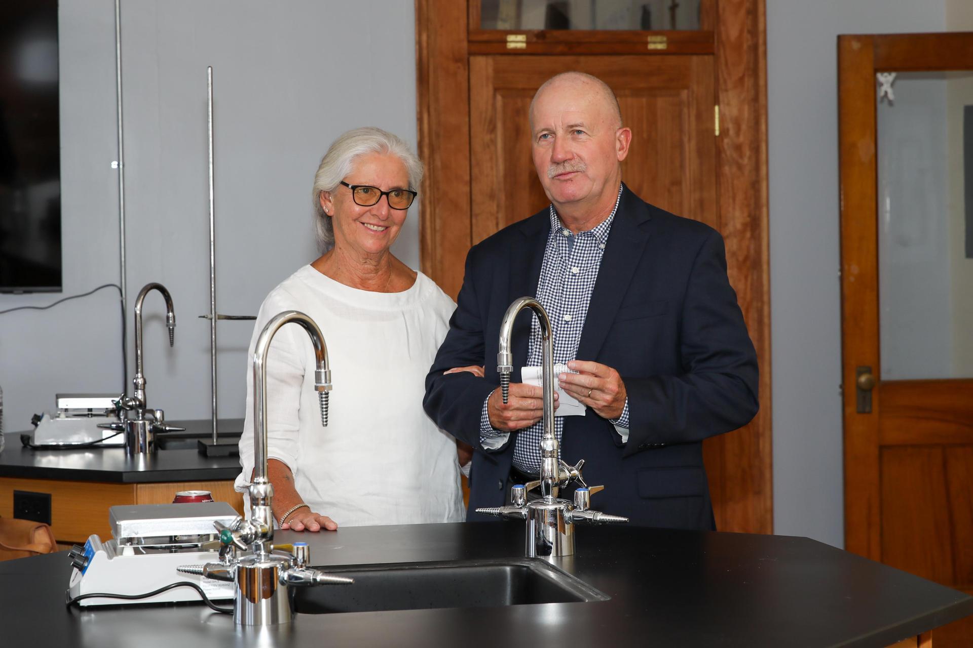 science lab dedication