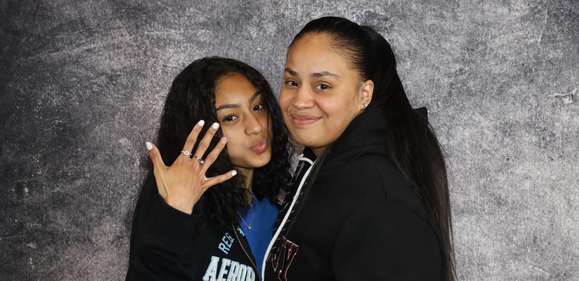 Senior Ring Ceremony Family Photo